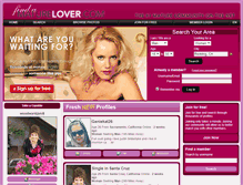 Tablet Screenshot of findamaturelover.com